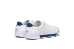 White/Ensign Blue Breeze Tennis Knit