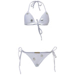 Fatima Bikini Top White