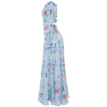 Edna Blue Garden Skirt