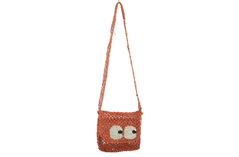 PEACH LOLA BIG EYES - Beach Bag