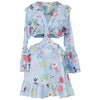 Steffany Blue Garden Dress