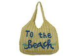 Drew Yellow Stripe to the Beach - Beach Bag