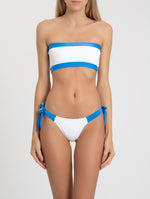 The Raika Bikini Bottom in Off-White/Enseada